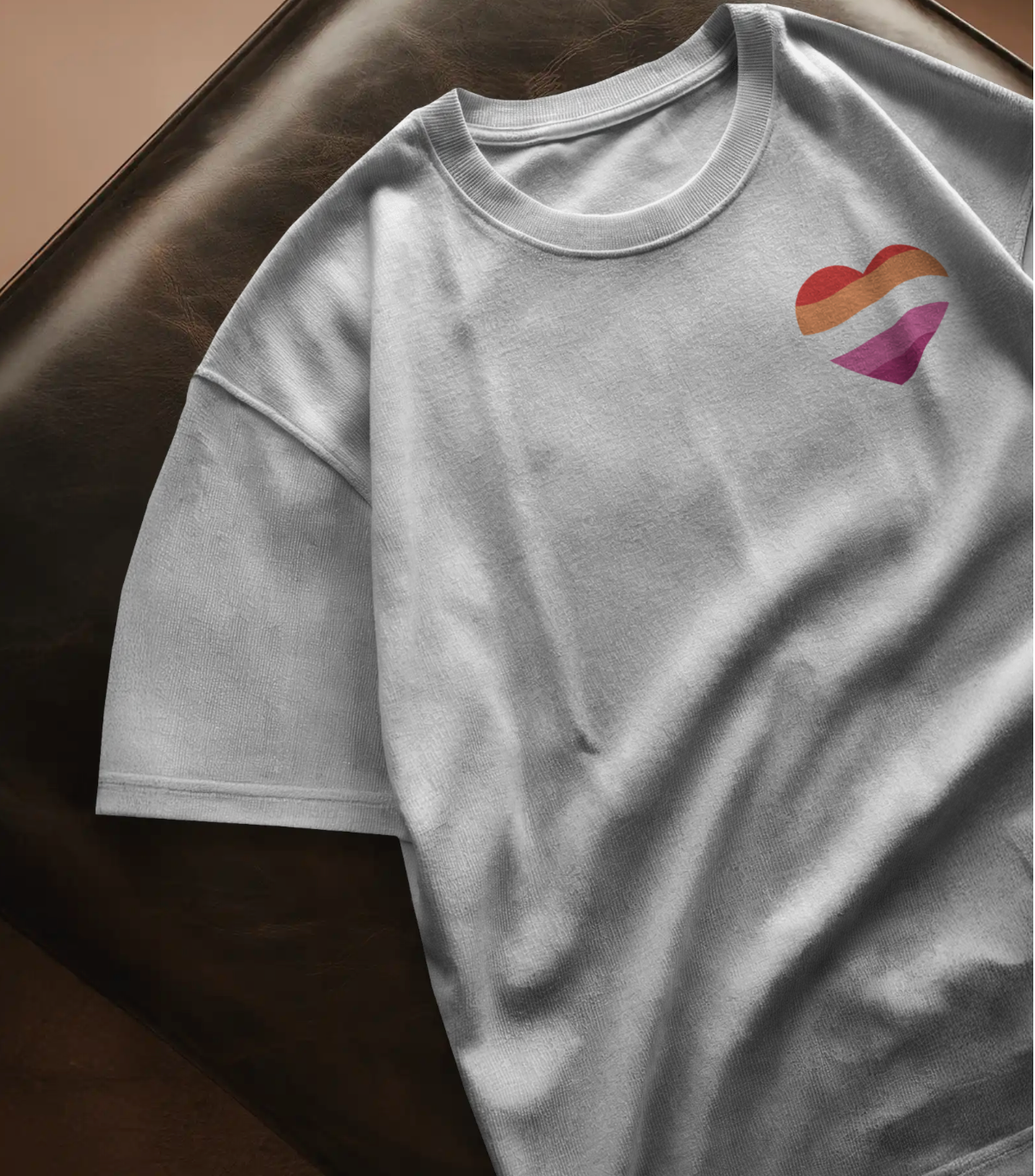 Lesbian Flag | Oversized T-shirt