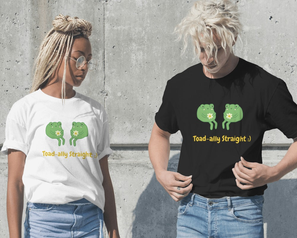 Toad-ally Straight | Gay T-shirt
