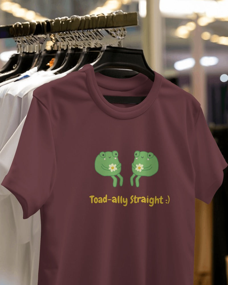 Toad-ally Straight | Gay T-shirt