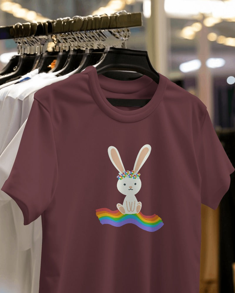Rainbow Bunny | Gay T-shirt