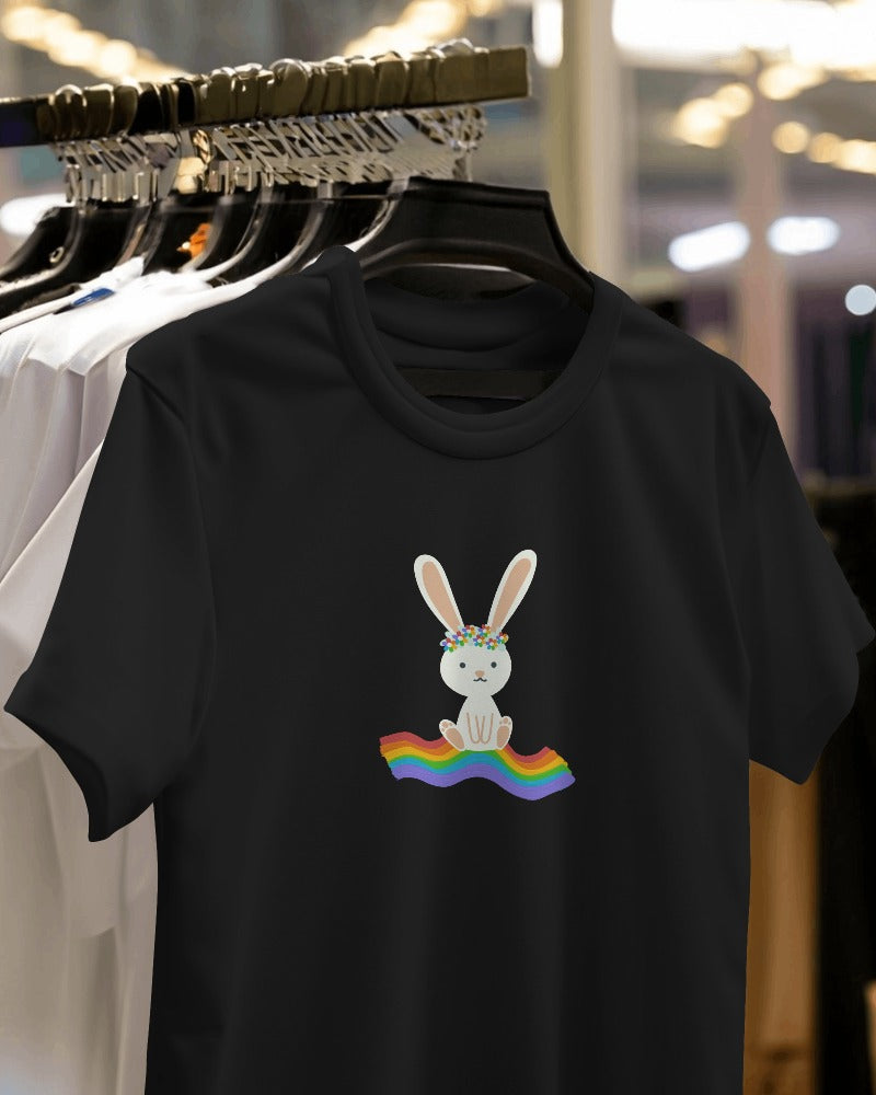 Rainbow Bunny | Gay T-shirt