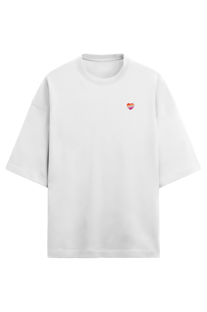 Lesbian Flag | Oversized T-shirt