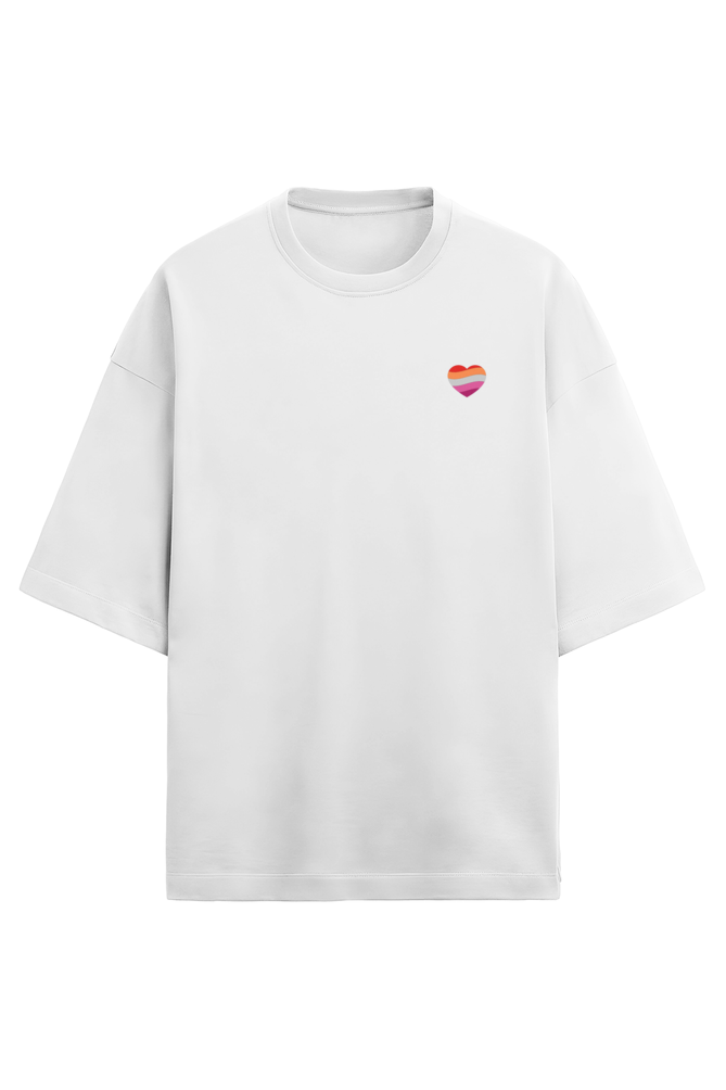 Lesbian Flag | Oversized T-shirt