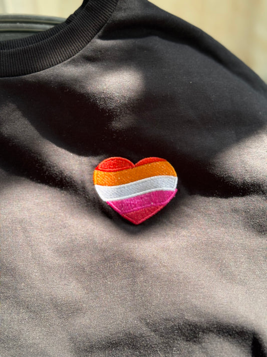 Lesbian Flag | Oversized T-shirt