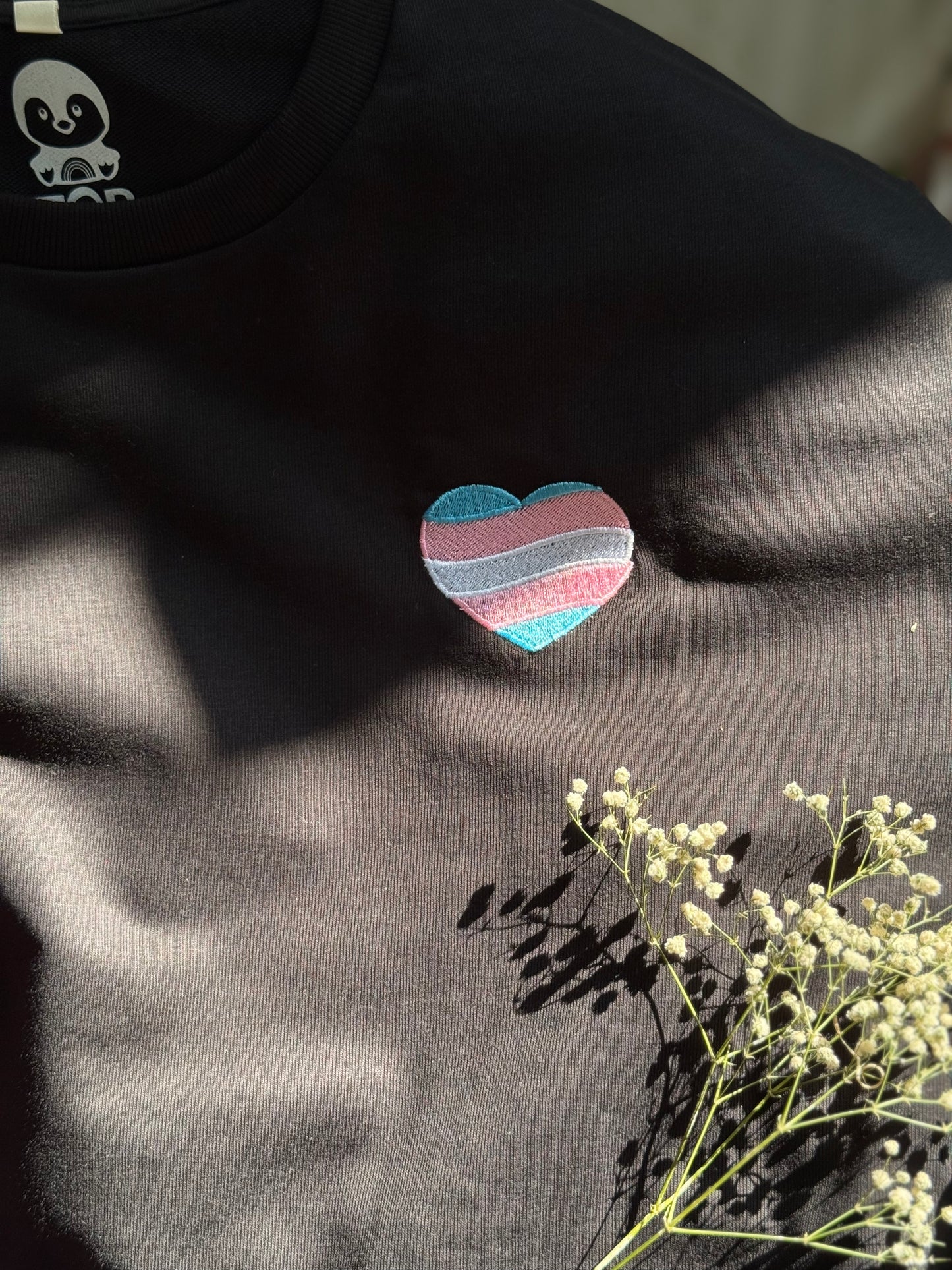 Transgender Flag Oversized T-shirt