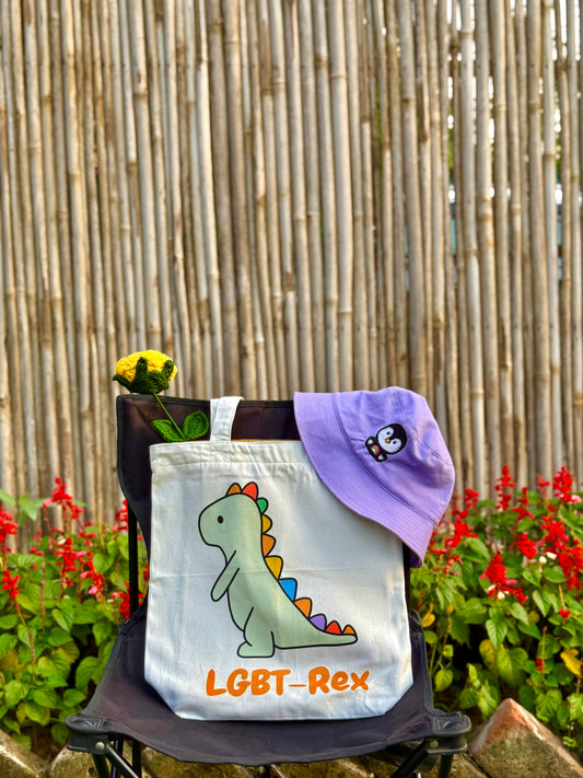 LGBT-Rex Tote Bag
