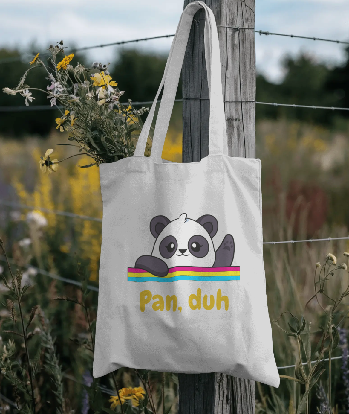 Pan,duh Tote Bag